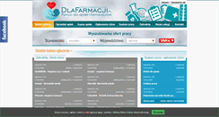 Desktop Screenshot of dlafarmacji.pl